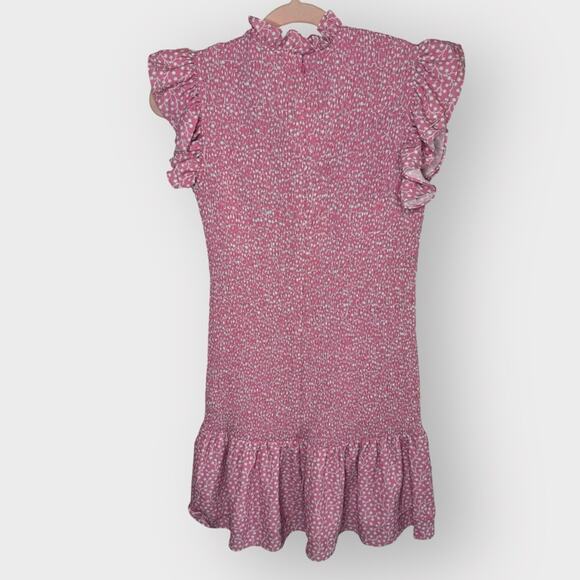French Connection Elao Verona Crepe Smocked Dress - Picture 9 of 12